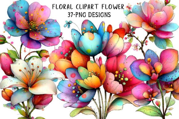 Download Watercolor Floral Clipart Flower - Flow Collection