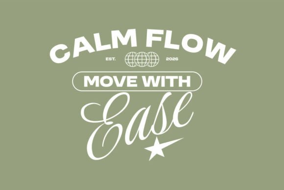 Download Calm Flow Minimal Typography Quotes - Premium Resources