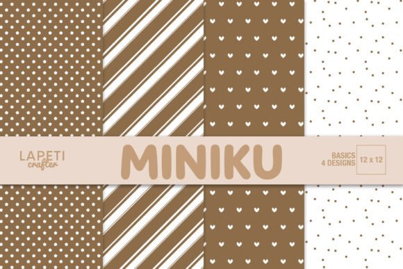 Download Neutral Scrapbook Digital Paper Pack - Digital Collection